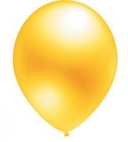 Воздушный шар золотой 12" (Металлик)